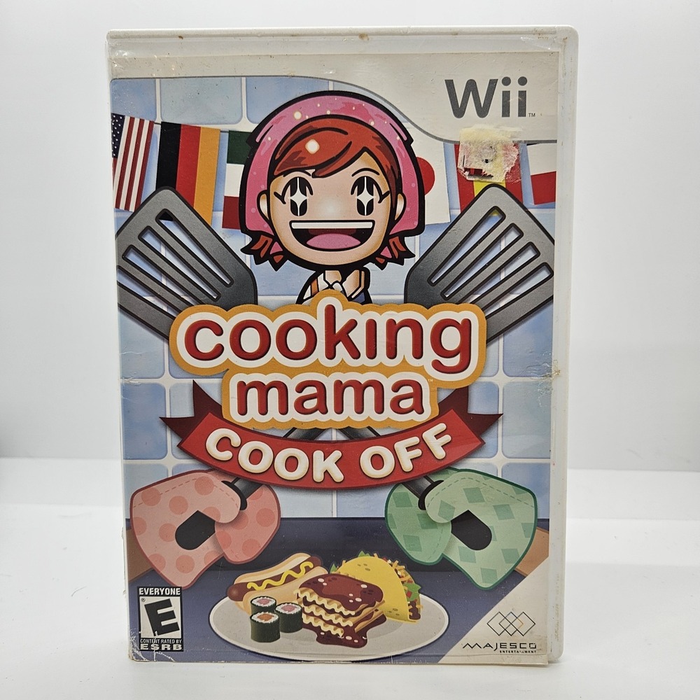 Cooking Mama Cook Off Nintendo Wii‎ Game Complete Majesco